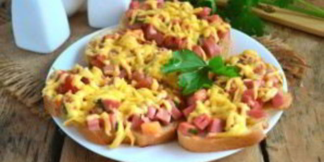 Рецепт горячих бутербродов