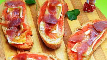 Рецепт Горячего бутерброда по-испански
