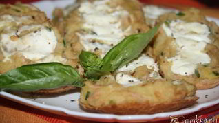 Рецепт Картофельных бутербродов с тунцом к завтраку