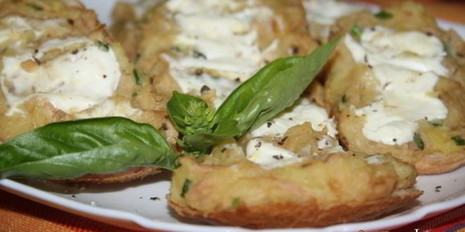 Рецепт картофельных бутербродов с тунцом к завтраку