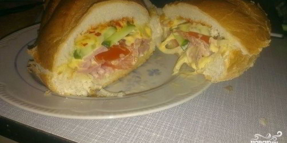 Как приготовить мужской бутерброд