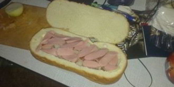Рецепт мужского бутерброда