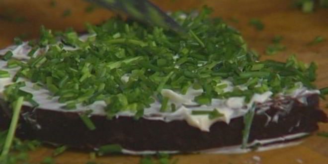 Рецепт русского бутерброда с сельдью