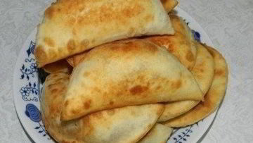 Рецепт Быстрых сочных чебуреков с фаршем
