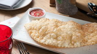 Рецепт Чебурека с брынзой