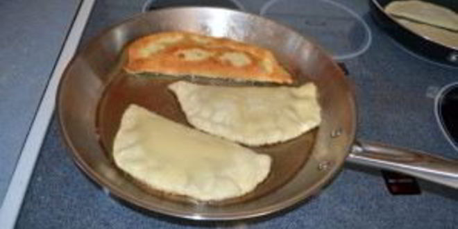 Рецепт чебуреков домашних с мясом