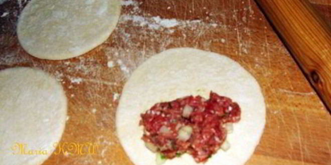 Рецепт чебуреков домашних