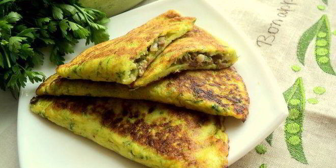 Рецепт чебуреков из кабачка