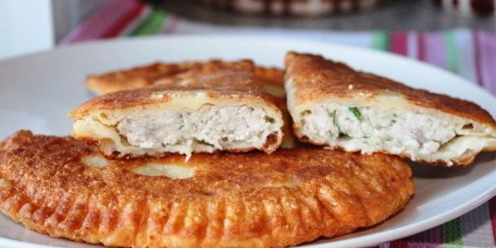 Как приготовить чебуреки из творожного теста