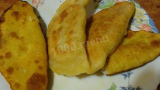 Рецепт Чебуреков из заварного теста