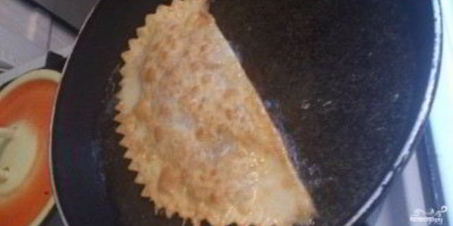 Рецепт чебуреков на пиве