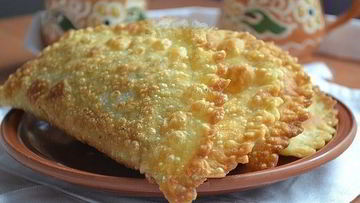 Рецепт Чебуреков на заварном тесте