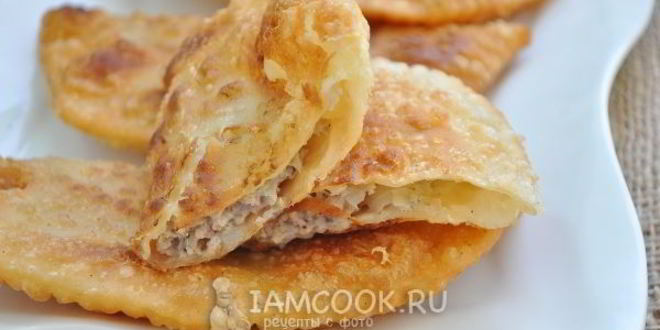 Рецепт чебуреков с филе индейки