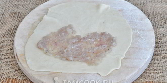 Рецепт чебуреков с филе индейки