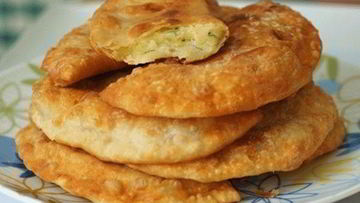 Рецепт Чебуреков с картошкой и сыром