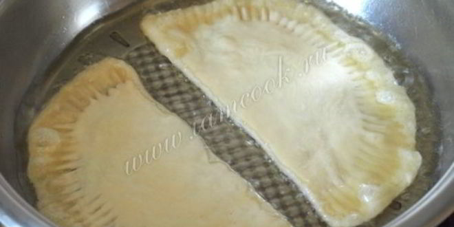 Рецепт чебуреков с картошкой