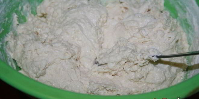 Рецепт чебуреков с курицей и кислым яблоком на кефире