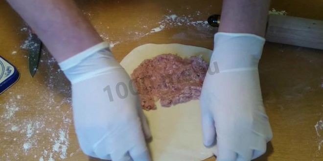 Рецепт чебуреков с мясным фаршем