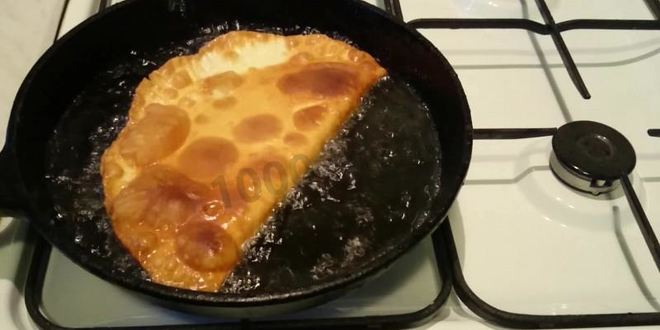 Рецепт чебуреков с мясным фаршем