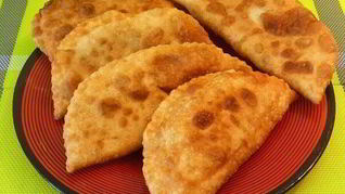 Рецепт Чебуреков с мясом и зеленью