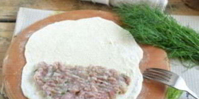 Рецепт чебуреков с мясом