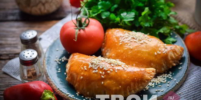 Рецепт чебуреков в духовке