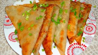 Рецепт Ленивых чебуреков из лаваша