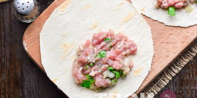 Рецепт ленивых чебуреков