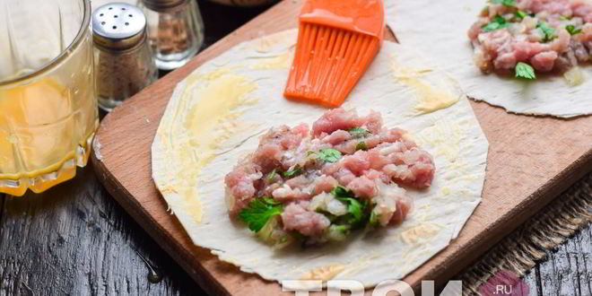 Рецепт ленивых чебуреков