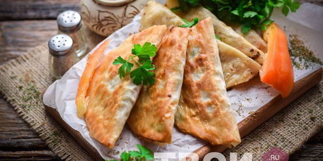 Рецепт ленивых чебуреков