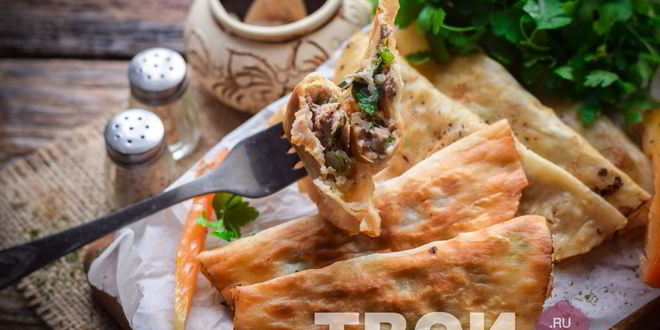 Рецепт ленивых чебуреков