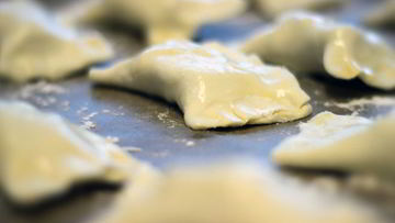 Рецепт Оригинальных постных чебуреков