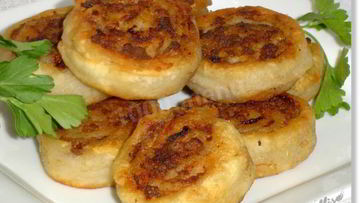 Рецепт По мотивам чебуреков