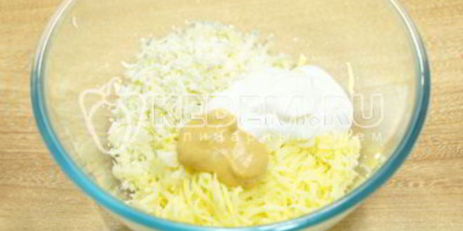 Рецепт фаршированных яиц дед мороз