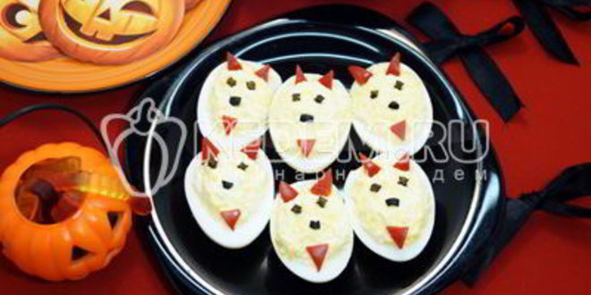 Рецепт фаршированных яиц дьяволята