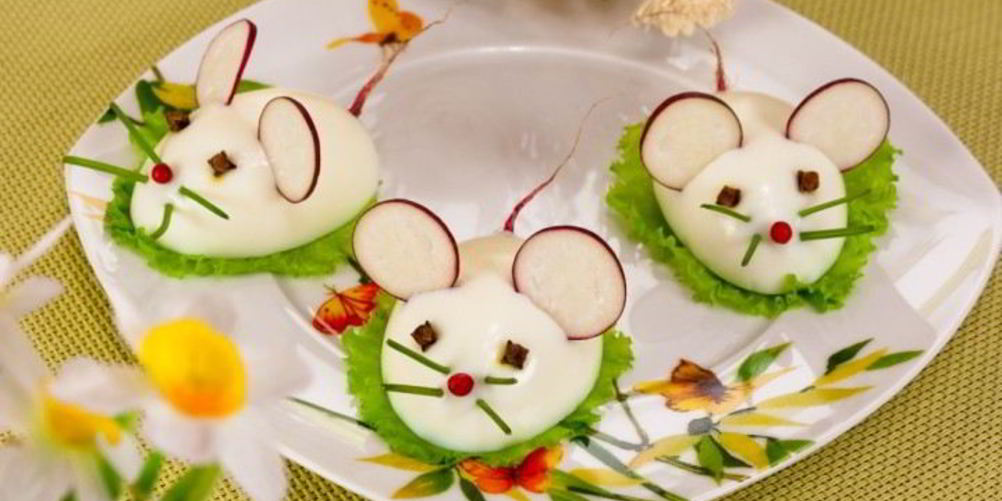 Как приготовить фаршированные яйца крысята