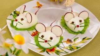 Рецепт Фаршированных яиц Крысята