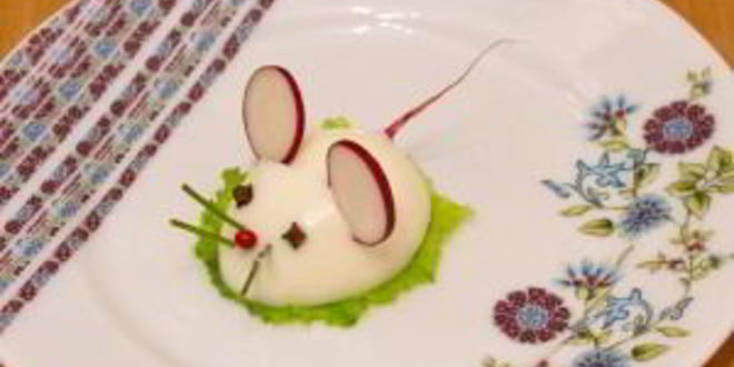 Рецепт фаршированных яиц крысята