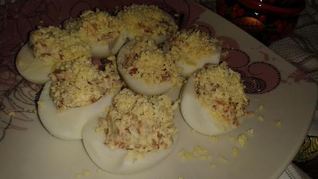 Рецепт Фаршированных яиц Перекус