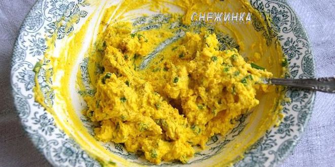 Рецепт фаршированных яиц под майонезом