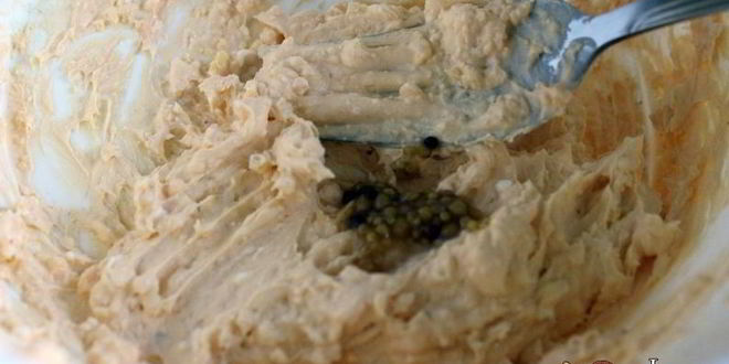 Рецепт фаршированных яиц с икорным кремом