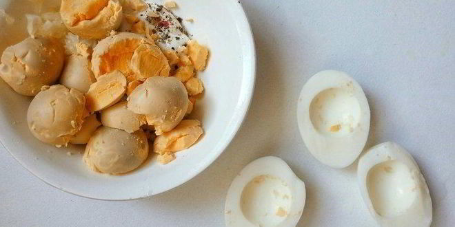 Рецепт фаршированные яйца