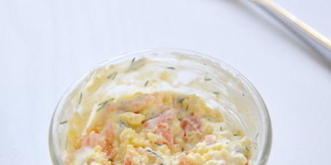 Рецепт перепелиных яиц, фаршированных слабосоленой семгой