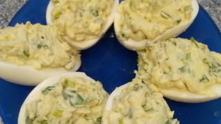 Рецепт Весенних фаршированных яиц