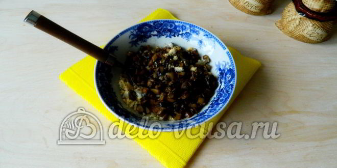 Рецепт яиц фаршированных грибами