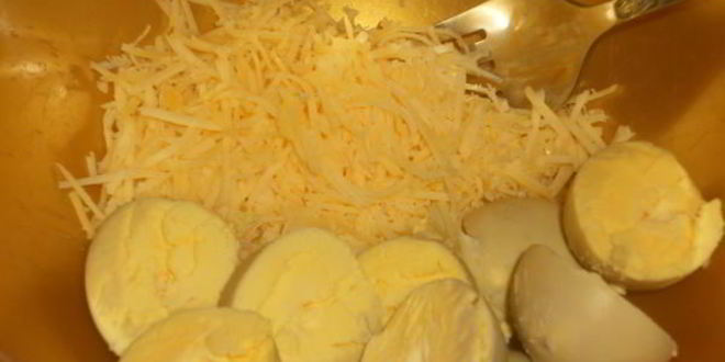 Рецепт яиц фаршированных с грибами