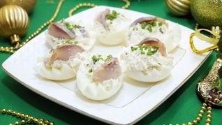 Рецепт Яиц фаршированных сельдью