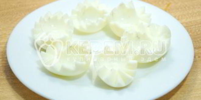 Рецепт яиц фаршированных сельдью