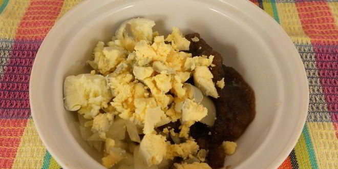 Рецепт яиц фаршированных селедочной икрой