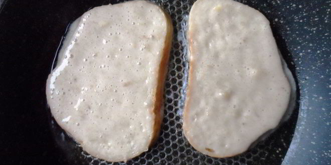 Рецепт банановых гренков